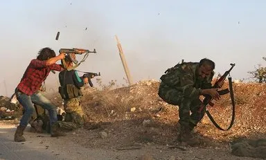 Dabık'ta DEAŞ'a karşı başlatılan operasyondan fotoğraflar