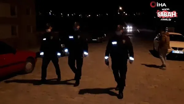 Polis ekipleri vatandaşları karantina bölgesinde yalnız bırakmadı | Video