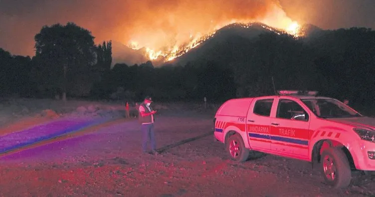 Pozantı’daki orman yangınında sabotaj şüphesi