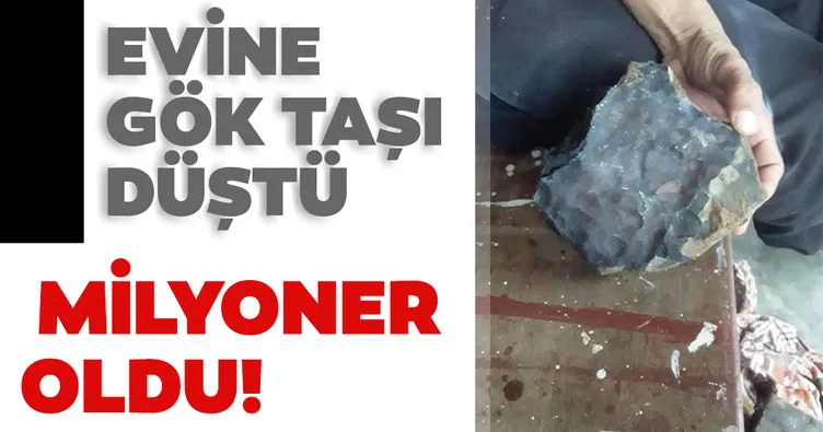 Son dakika haberi | Tabutçuluk yapan adamın evine gök taşı düştü! Milyoner oldu