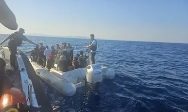 İzmir’de 33 düzensiz göçmen kurtarıldı