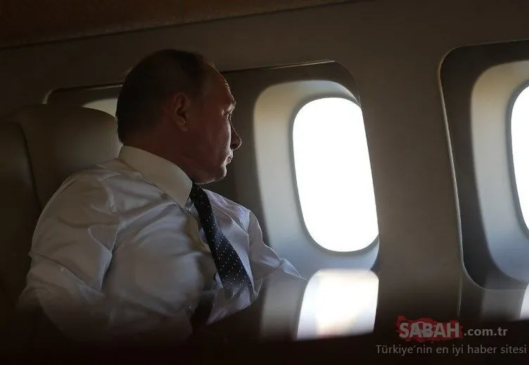 Uçan Kremlin'in içi görüntülendi! Putin'in altın tuvaletli lüks uçağı
