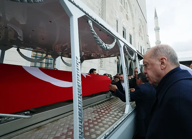 Dündar Ziya Gültekin’e veda… Cenaze törenine Başkan Recep Tayyip Erdoğan da katıldı