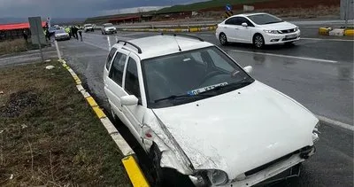 Yağmurda zincirleme kaza: aynı aileden 3 kişi hastaneye kaldırıldı #kirikkale
