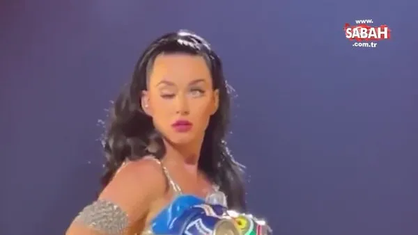 Katy Perry'nin gözüne ne oldu? O anlar herkesi korkuttu | Video