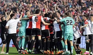 Hollanda’da Feyenoord, 2 hafta kala şampiyon oldu