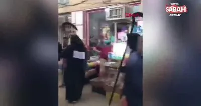 İran’da corona virüs karantinasına uymayanlara ilginç uyarı! Sokaklarda Azrail kostümüyle dolaştılar | Video