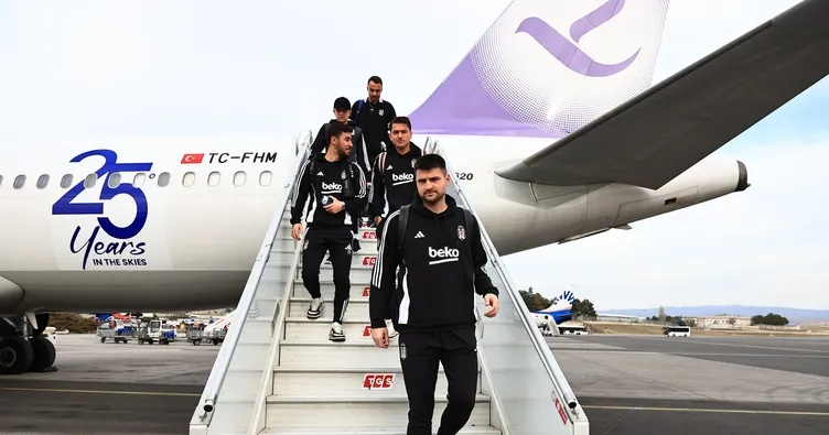 Beşiktaş kafilesi, Ankara’ya geldi