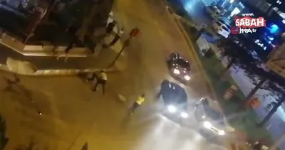 Antalya’da cadde ortasında kick boks müsabakalarını aratmayan kavga kamerada | Video