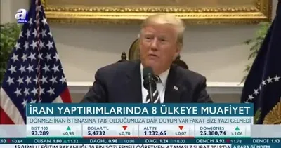 İran yaptırımlarında 8 ülkeye muafiyet!