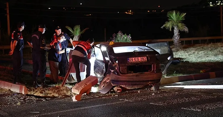 Aydın’da feci kaza: 2 ölü, 3 yaralı