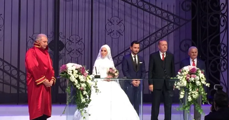 Cumhurbaşkanı Erdoğan Bakan Soylu’nun oğlunun düğününe katıldı