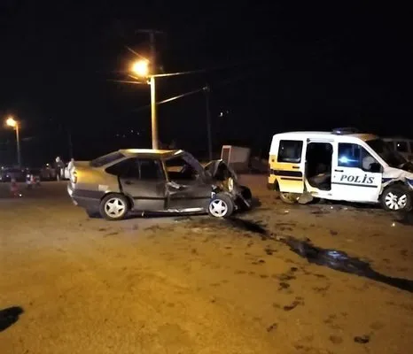 Kahramanmaraş’ta otomobil ile polis aracı çarpıştı: 2 ölü, 4 yaralı