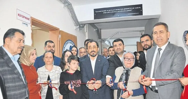 Şehit Ercan Günay Z Kütüphanesi açıldı