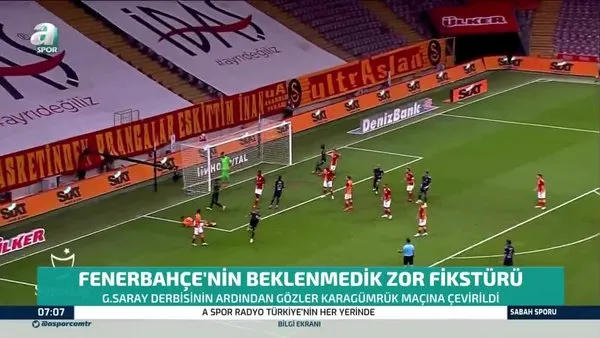 Fenerbahçe'ye zor fikstür!