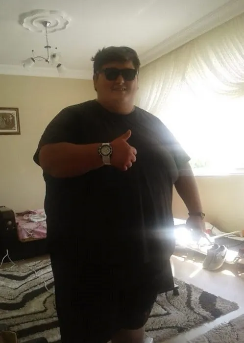 İşte azmin zaferi! Sevdiği kızı vermediler diye 212 kilo verdi