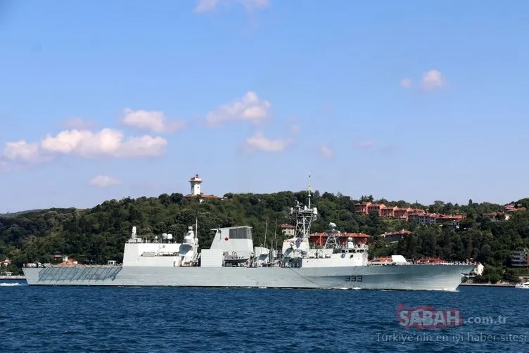 NATO savaş gemisi 19 gün sonra Karadeniz’den ayrıldı