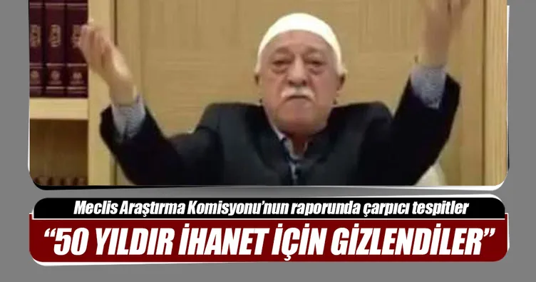 50 yıldır ihanet için gizlendiler
