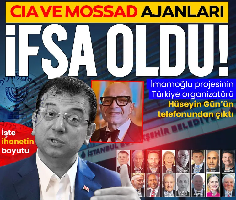 CIA ve MOSSAD ajanları ifşa oldu