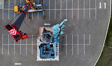 Brezilya’da şiddetli fırtına paniği: Özgürlük Heykeli replikası yıkıldı