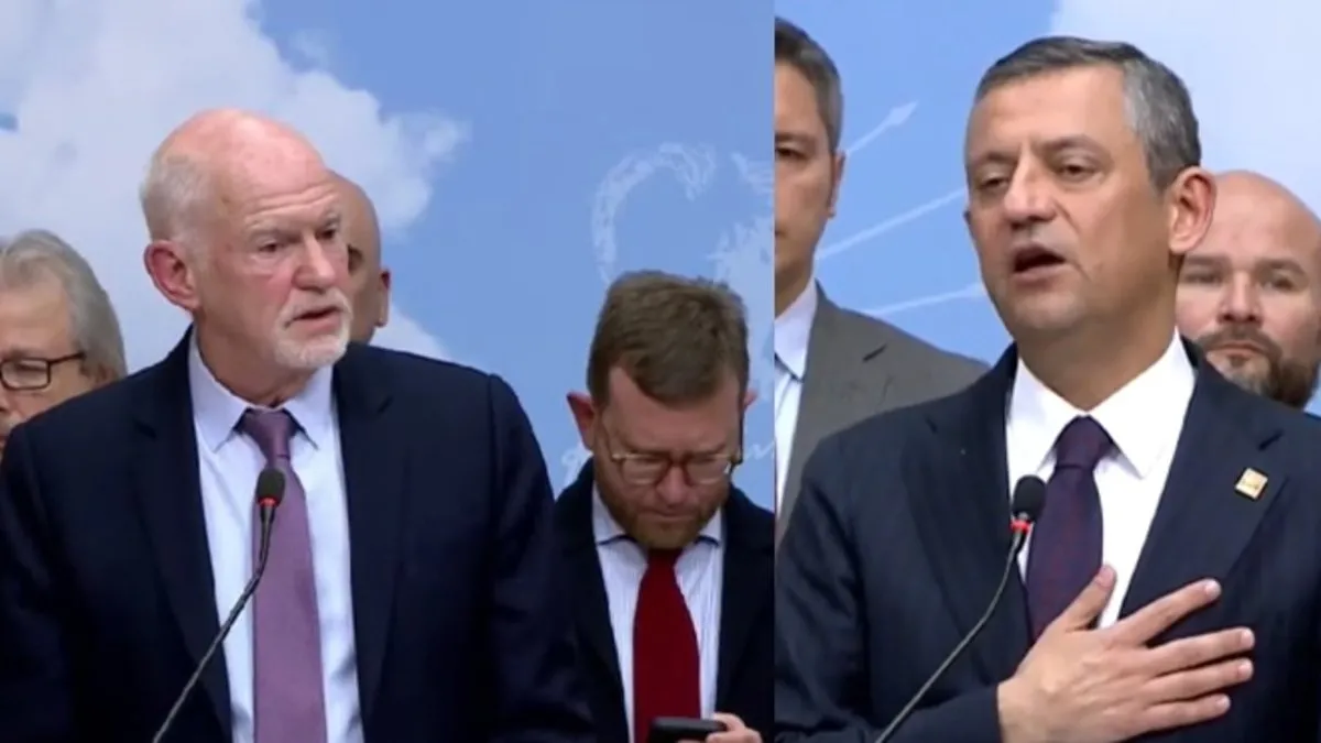 Bu kez de Yunan'a kucak açtı! George Papandreou: Ekrem İmamoğlu ve Özgür Özel'le gurur duyoruz