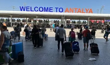 Tüm zamanların rekoru! Antalya’da yolcu sayısında artış görüldü