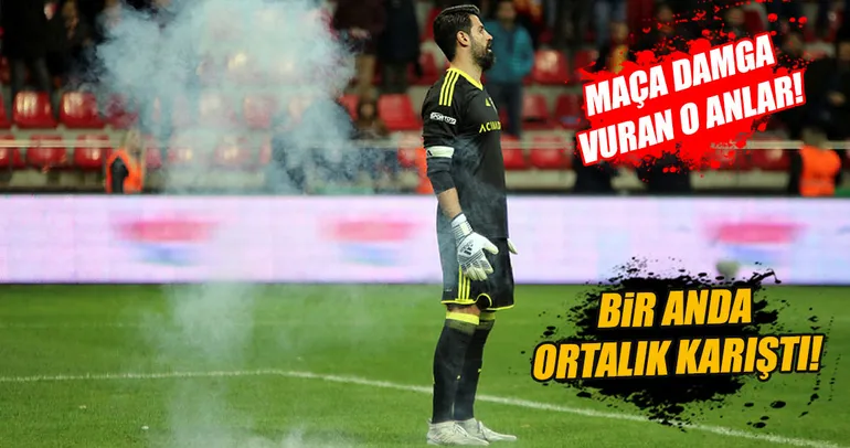 Kayserispor - Fenerbahçe maçından kareler