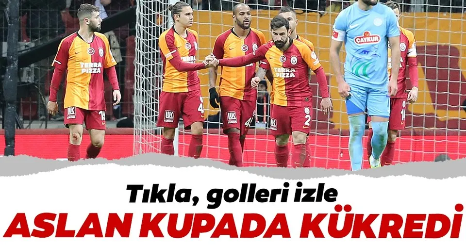 Galatasaray 2 1 Caykur Rizespor Mac Sonucu Spor Haberleri