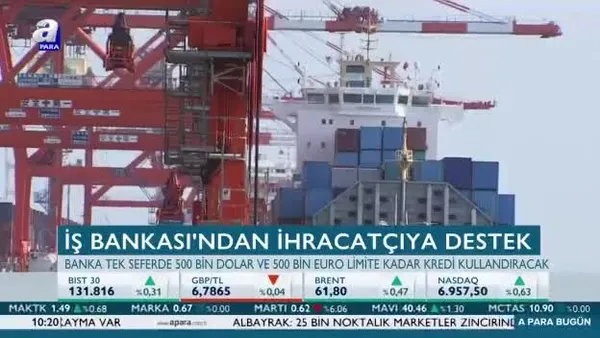 İş Bankası'ndan ihracatçıya destek
