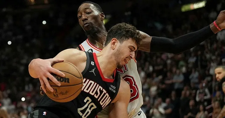 NBA’de Heat, Alperen Şengün’lü Rockets’ı son saniyede yendi