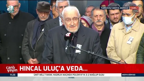SON DAKİKA: Duayen gazeteci Hıncal Uluç'a veda! Ağabeyi Öcal Uluç'tan duygulandıran sözler.. | Video