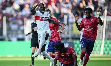 Ligue 1’de PSG, Clermont ile golsüz berabere kaldı