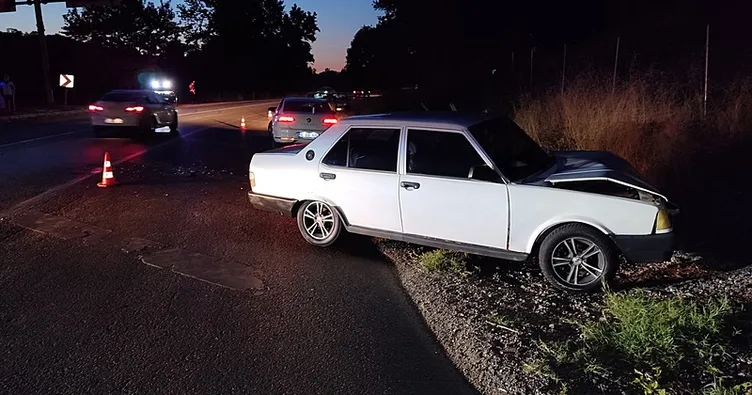 Bursa’da kaza! İki otomobil çarpıştı: Yaralılar var