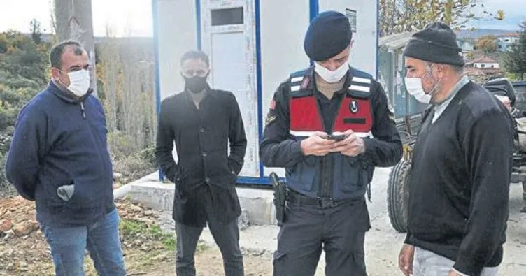 Keçileri ararken mahsur kaldılar