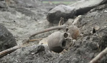 Ardahan’da boş arazide insan kemikleri bulundu