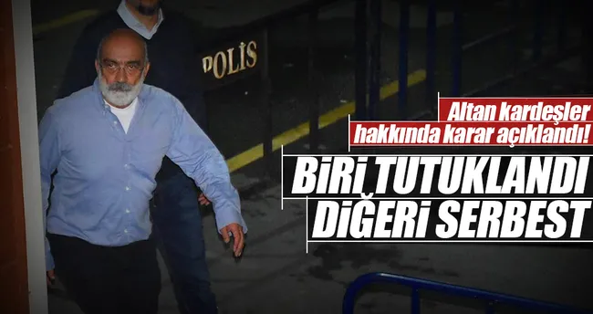 Mehmet Altan tutuklandı