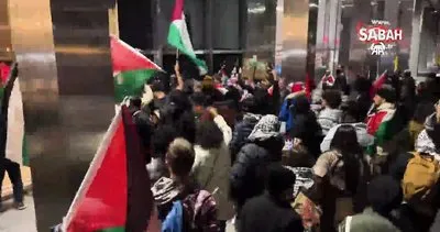 İsrail katliamına verdikleri destekle biliniyordu: New York’ta büyük Starbucks protestosu! | Video
