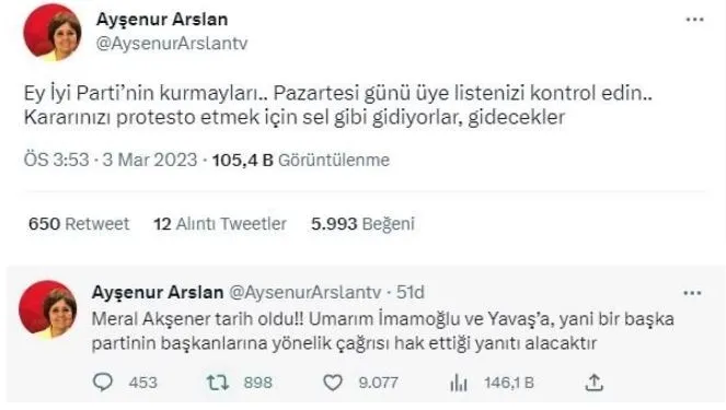 6’lı yattı! Ortalık toz duman... İşte CHP’li isimlerden Akşener’e ağza alınmayacak sözler