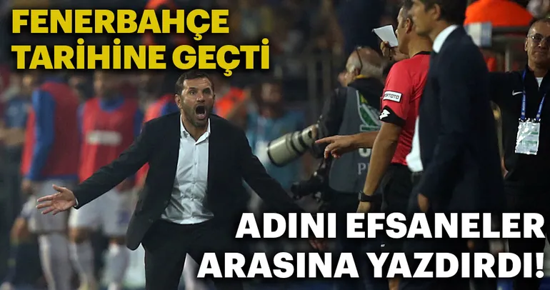 Okan Buruk, Fenerbahçe tarihine geçti