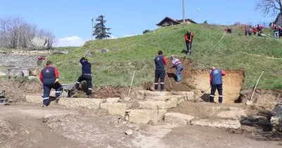 Konuralp’te kazı çalışmaları hızlandı!