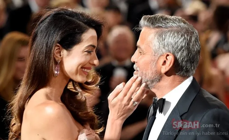 Amal Clooney aşka geldi