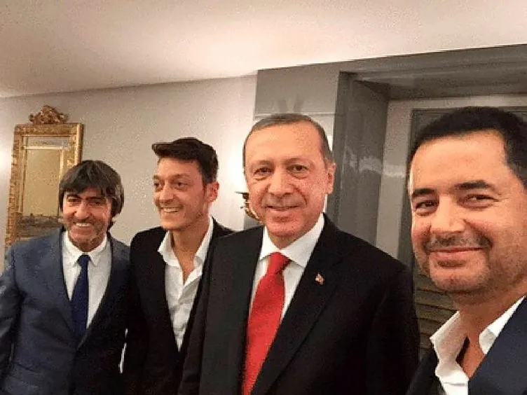 Mesut Özil’den Cumhurbaşkanı’na sürpriz ziyaret