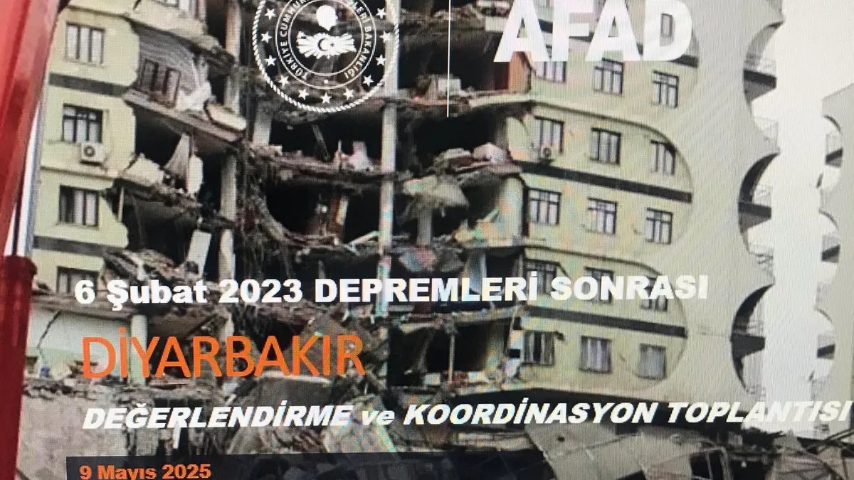Diyarbakır’da deprem sonrası iyileştirme çalışmaları tüm yönleriyle değerlendirildi!