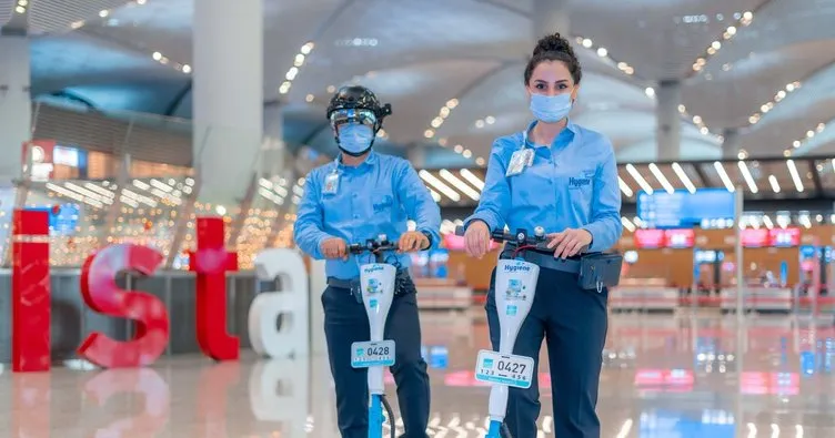 İstanbul Havalimanı ‘Hijyen Takımı’na özel üniforma