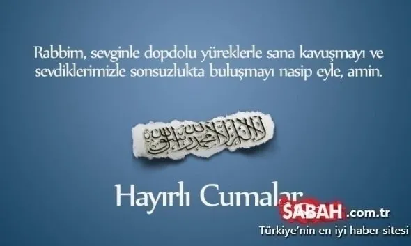 Hadisli ve resimli Cuma mesajları ile sözleri! 8 Ocak 2021 kısa, uzun ve resimli Cuma mesajları en güzel Hayırlı Cumalar mesajı