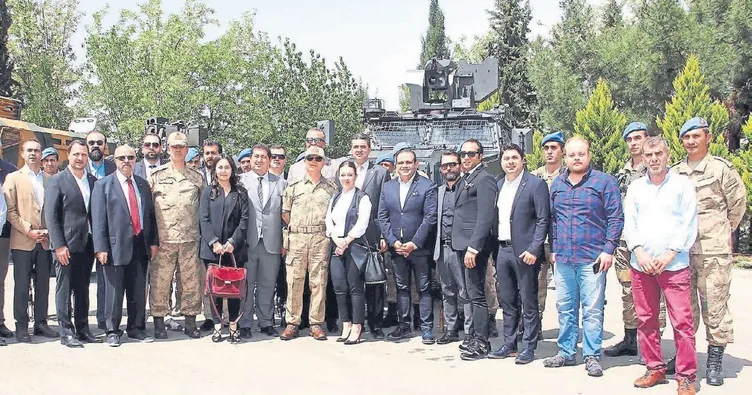 Çukurova GİAD Suriye sınırında