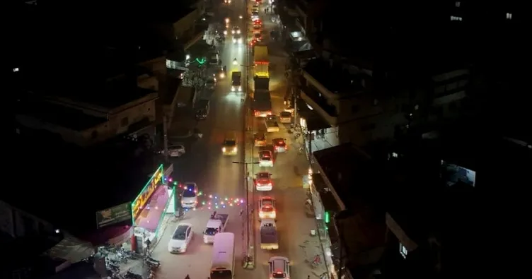 Hayalet şehir Atarib şimdi ışıl ışıl…