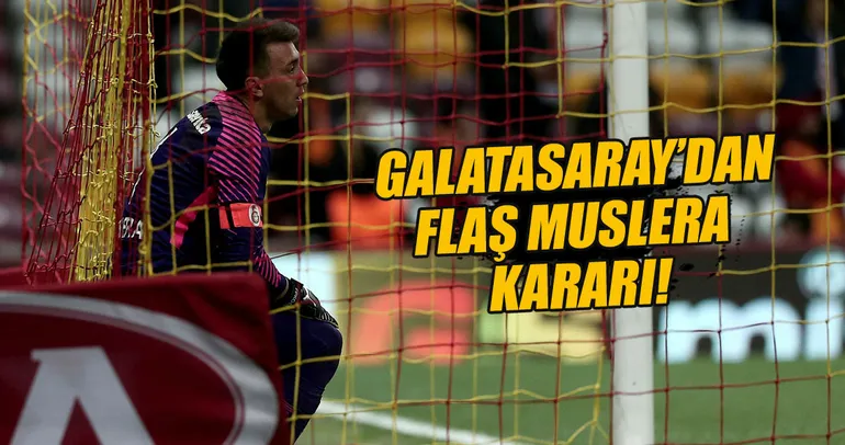 Galatasaray’dan flaş Muslera kararı