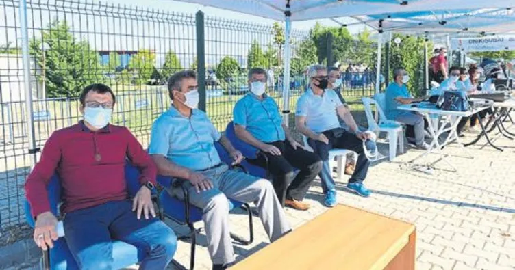 Maraş’ta yetenek sınavı yapıldı