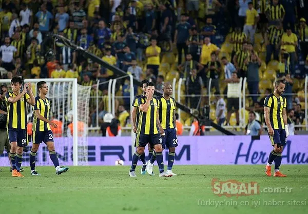 Fenerbahçe - Benfica maçından kareler